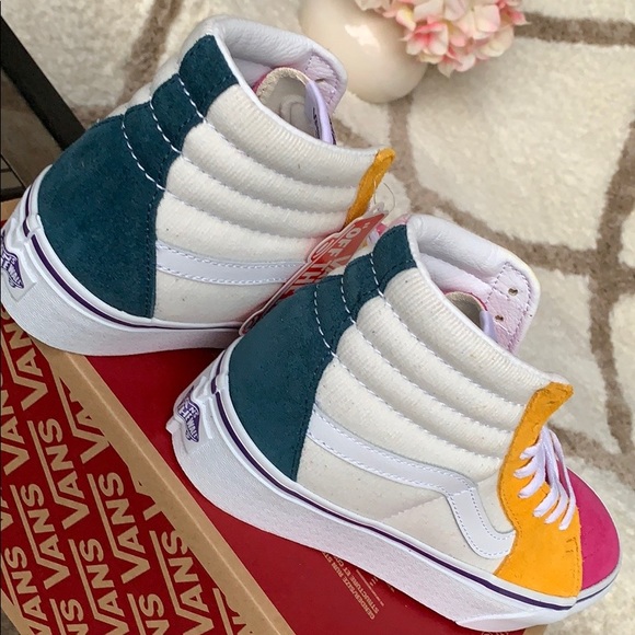 VANS SK8-Hi PLATFORM 2 MINI CORD Multi/Tr Wht WMNS - Picture 7 of 16